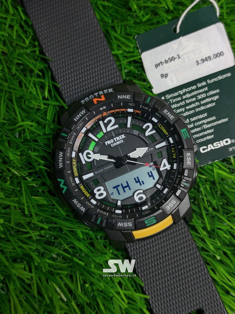 Casio protrek prt b50 not g shock, Fesyen Pria, Jam Tangan di Carousell