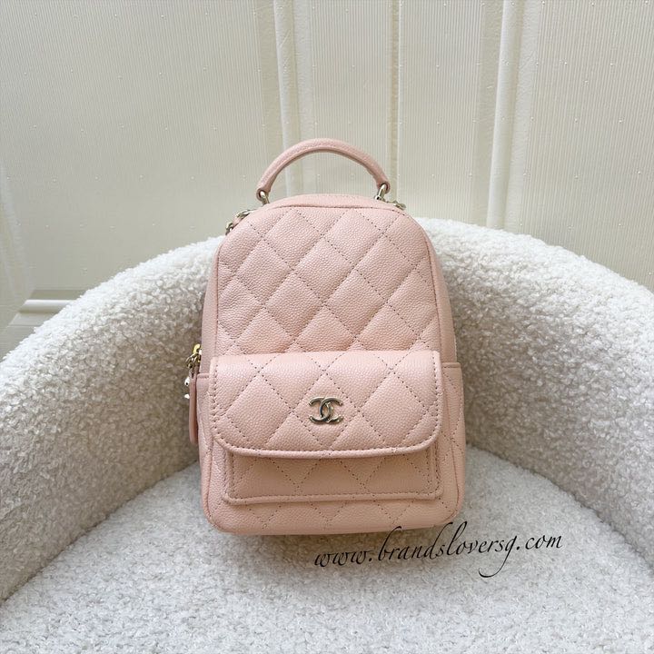 Pink chanel backpack clearance