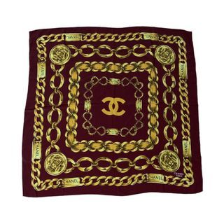 Chanel Silk Scarf Authentic