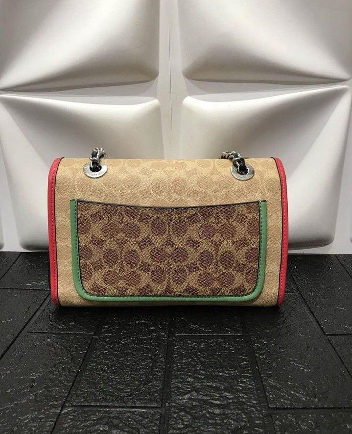 COACH MADE IN MYANMAR FULL KULIT ASLI, Fesyen Wanita, Tas & Dompet di