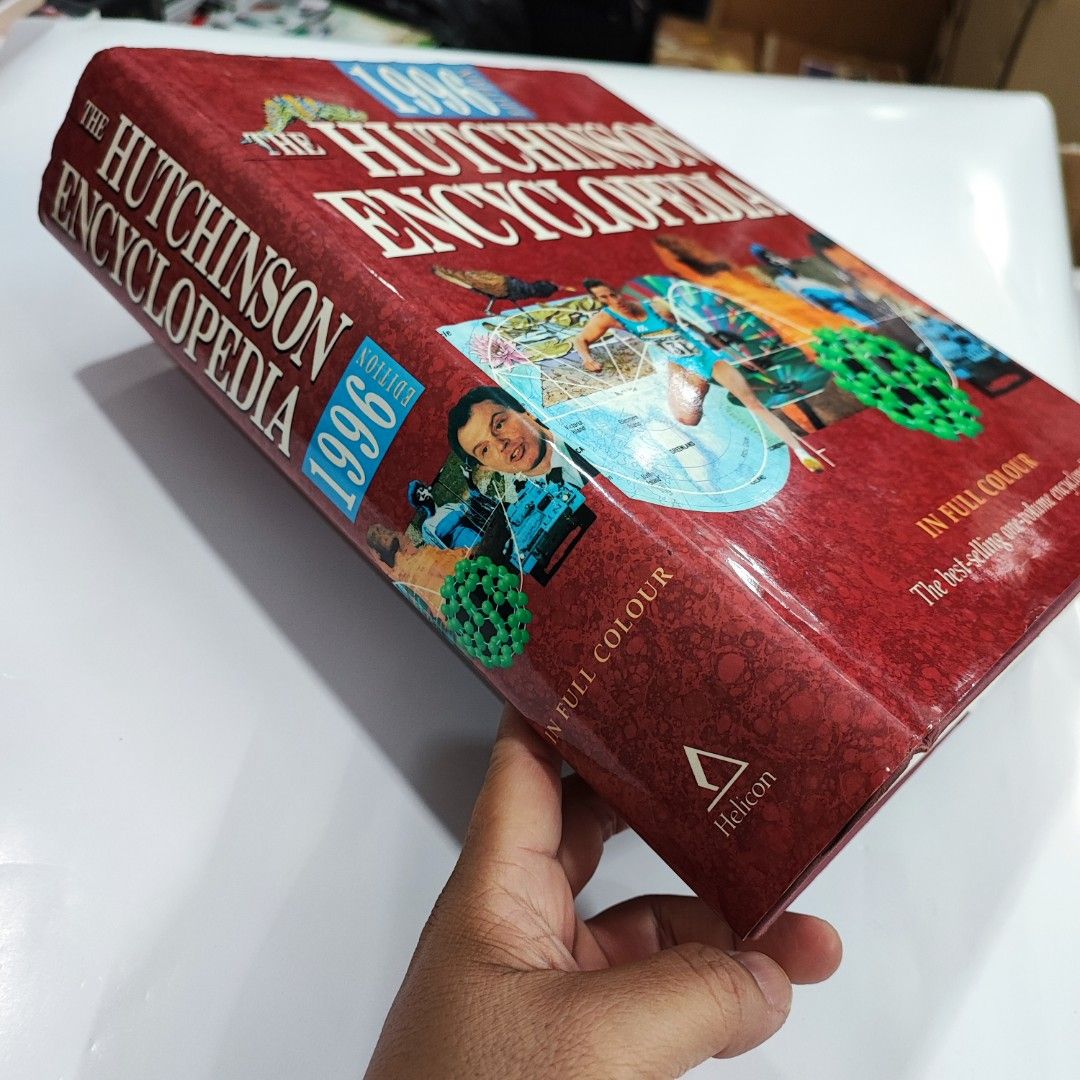 (ENG) The Hutchinson Encyclopedia, Hobbies & Toys, Books & Magazines