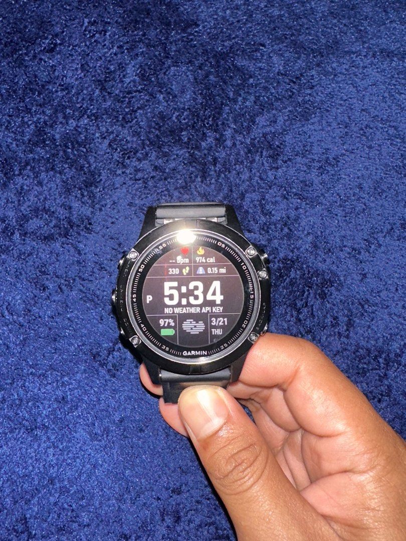 Fenix 5 sapphire GARMIN Men s Fashion Watches Accessories Watches on Carousell