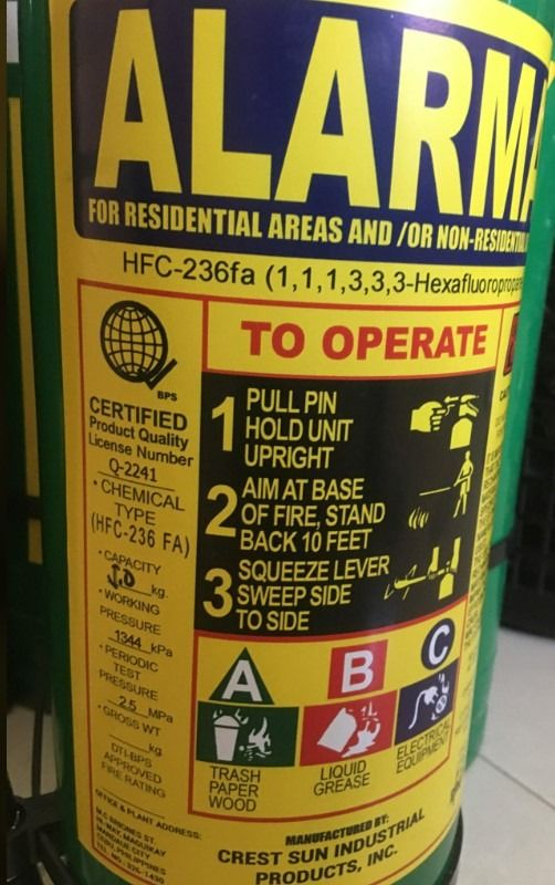 FIRE EXTINGUISHERS BRAND NEW (Category: Construction & Building Materials) located in Cebu City. Submitted by clarecasquejo (Listing ID 1296452977, Image 2). Description: WE 8 PCS. OF STOCK. .