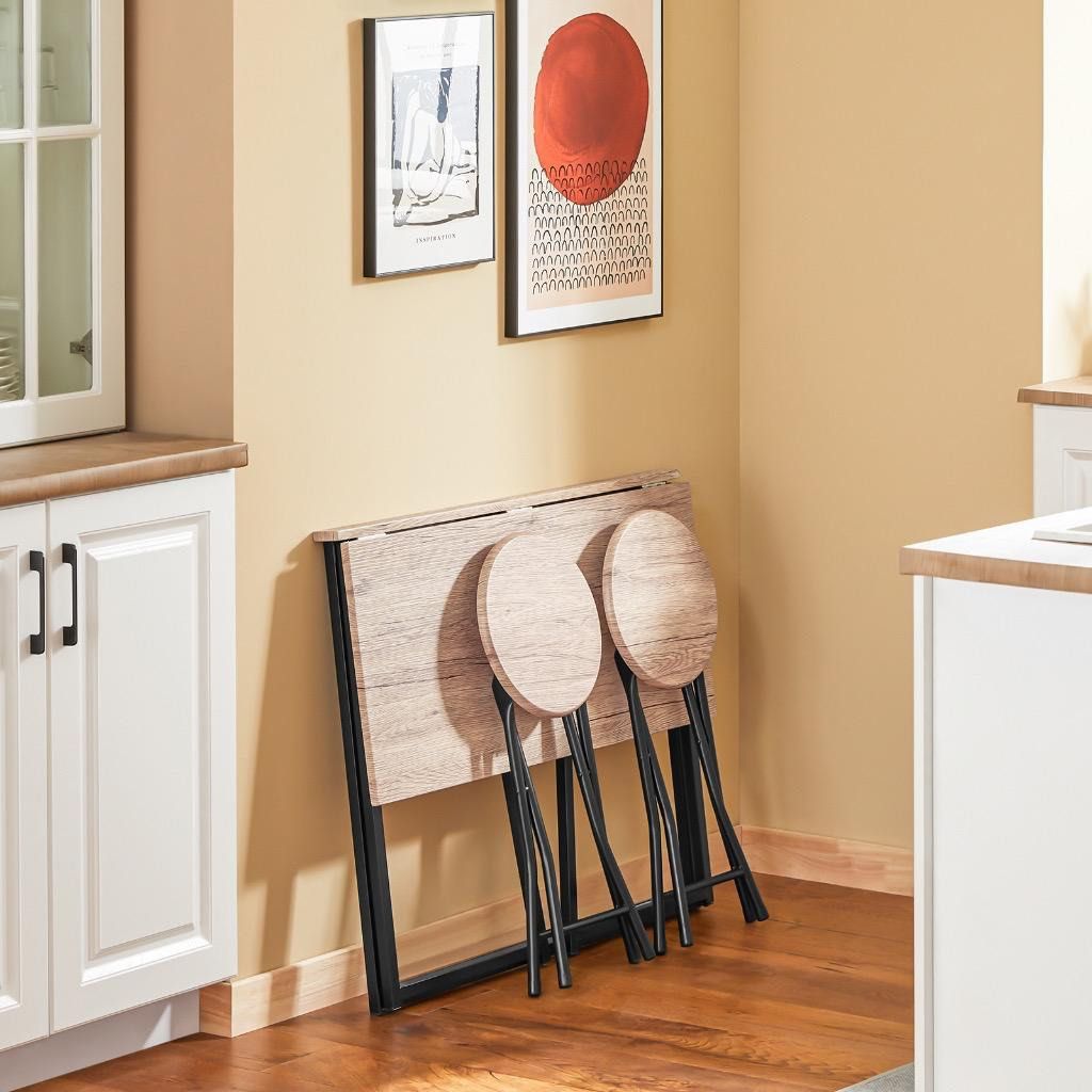 Folding bar set outlet