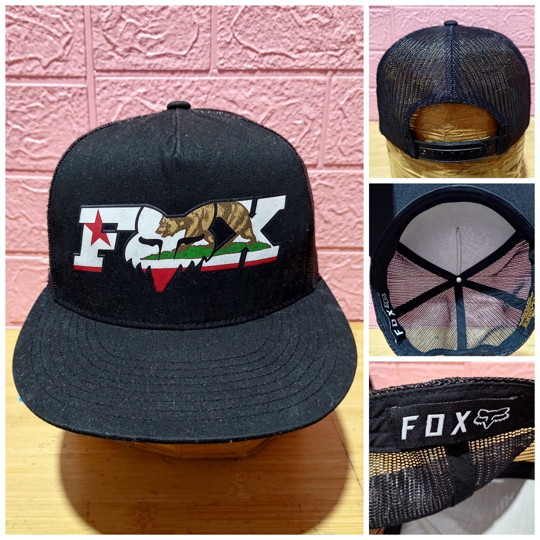 Fox Net Cap (Category: Caps & Hats) located in Quezon City. Submitted by SuotKalyeManila (Listing ID 1296521566, Image 1). Description: Manage your expectations prelove/ thrifted /ukay caps po ito at hindi po brand new minsan may mga minimal flaws signed of usage Condition: Excellent Size: One Size Fits All Color Rate:9.0/10 No Issue laba na and ready to wear Location: Novaliches Quezon City/ Malate Manila Mon-Fri 9am-4pm.