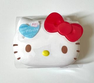 From Japan - Sanrio Hello Kitty soap case with lid