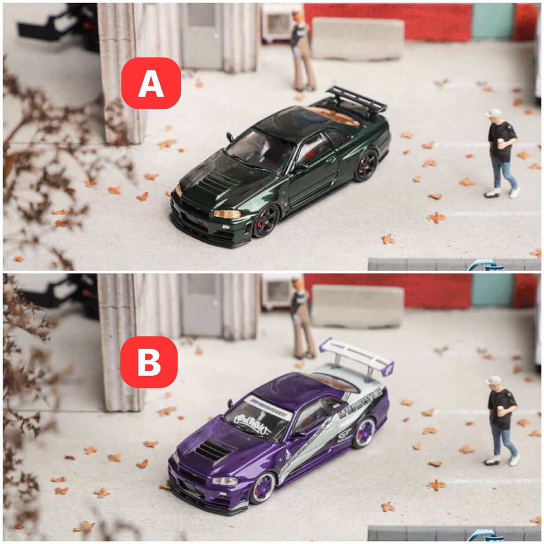 ランキング2024 Skyline Nissan Fuji 1/64 GT-R 日産 Z-Tune Nismo R34 アイドルグッズ