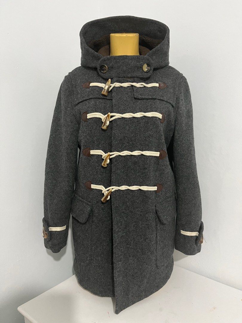 GEKKO Alpaca blend duffle coat men Men s Fashion Coats Jackets and Outerwear on Carousell
