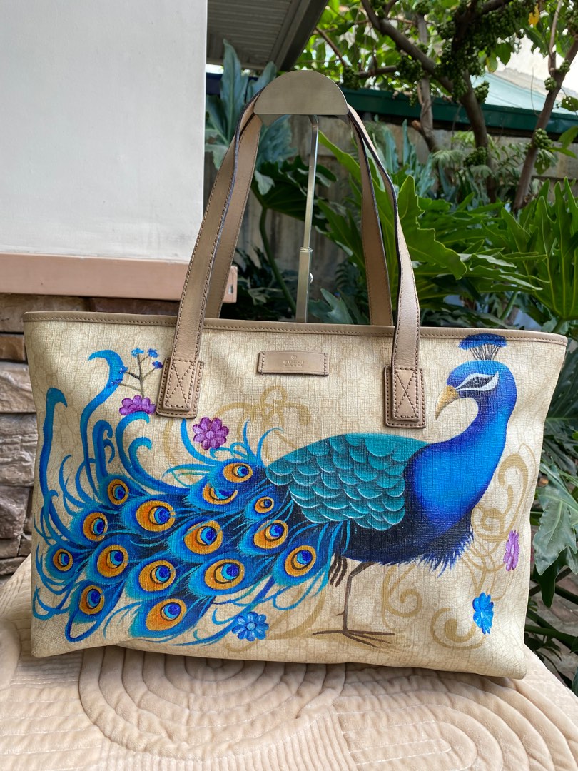 Gucci peacock bag sales