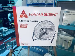 Hanabishi 9" Industrial Electric Floor Fan HIFF-900 Chrome/Silver
1,160.00