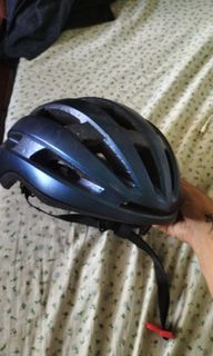 helmet, pedal with straps
