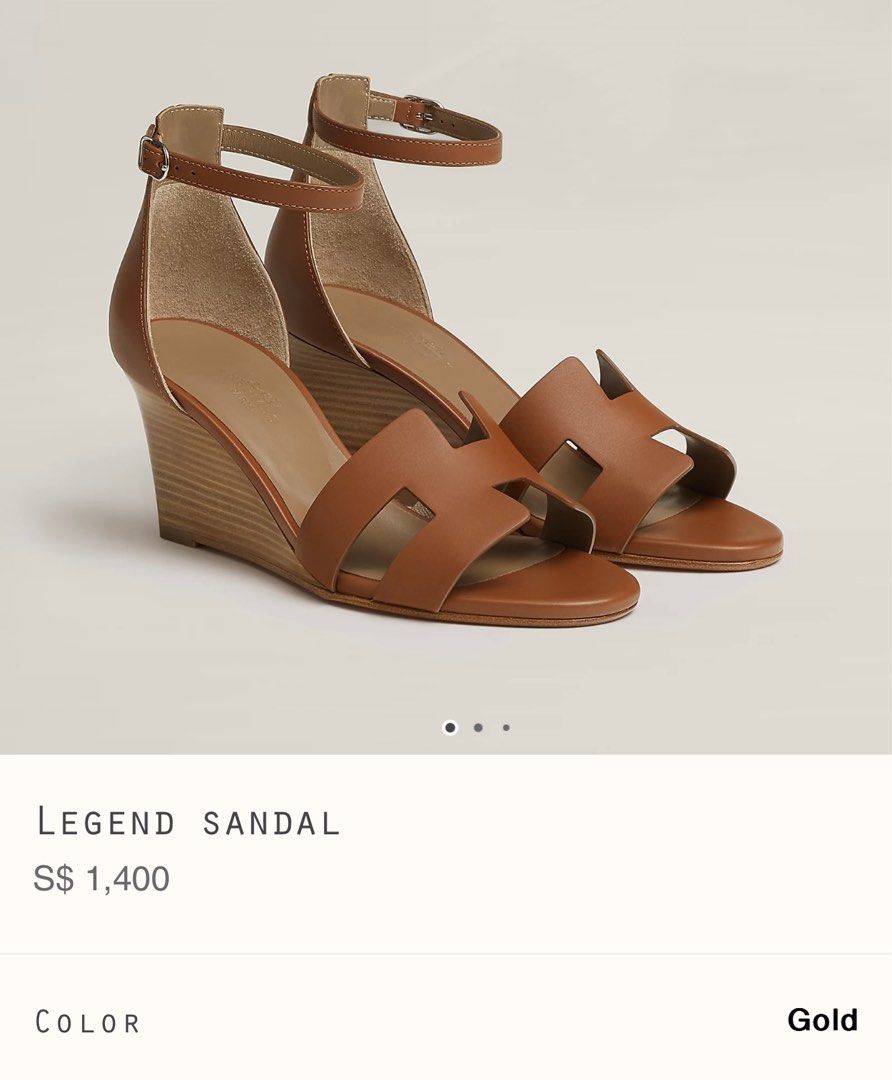 Hermes legend sandal deals