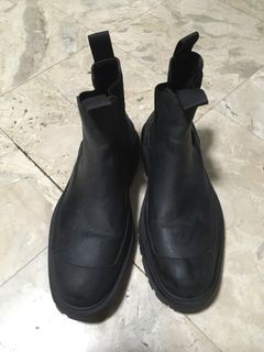 H&M black boots mens womens