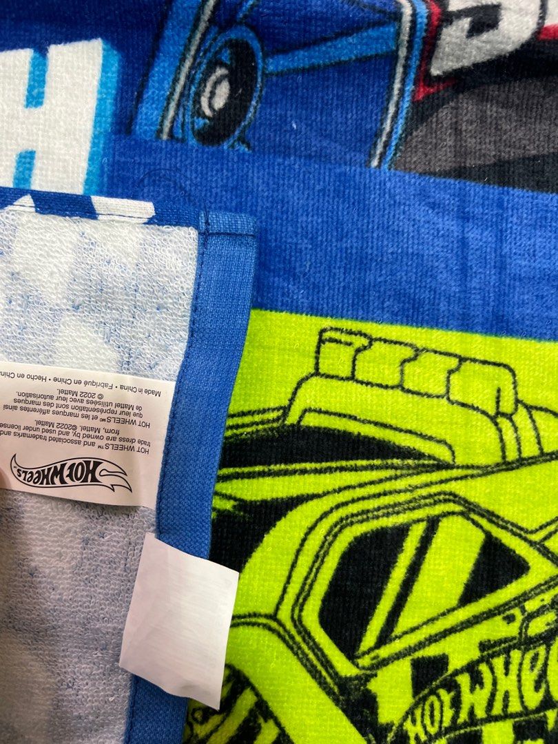 Hotwheels Car Bath Towel