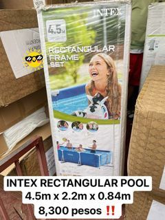 Intex Rectangular Family Frame Pool