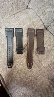 IWC 萬國飛行員20/21/22mm 小牛皮真皮錶帶/Top Gun 型64231048551555110