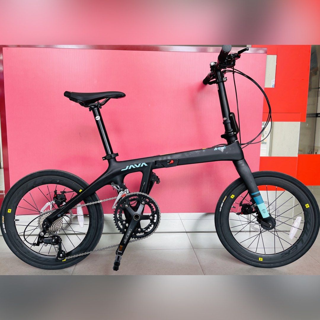 Java Aria Carbon Foldable Bike Sports Equipment Bicycles Parts Bicycles on Carousell