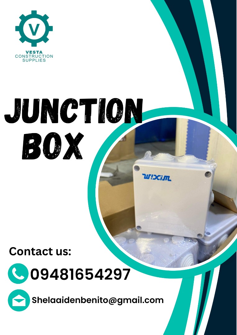 JUNCTION BOX, Commercial & Industrial, Construction Tools & Equipment ...