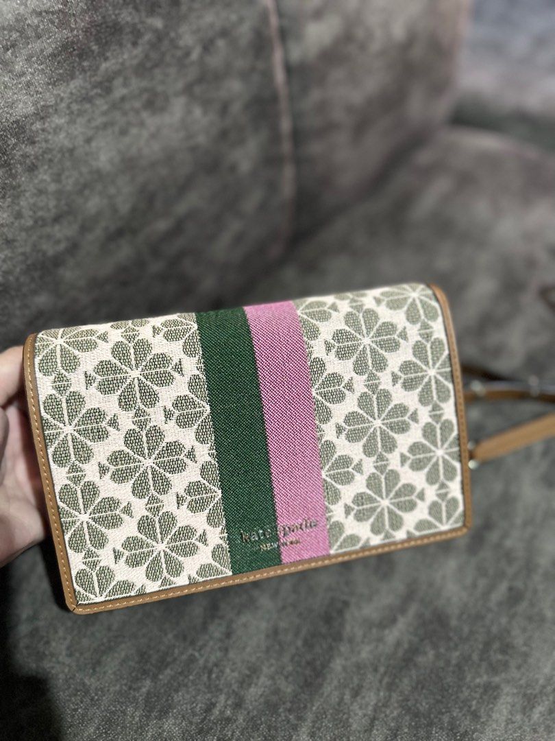 Kate spade jacquard crossbody (Category: Luxury Bags & Wallets) located in Agoo. Submitted by shoppaholicdiva (Listing ID 1296528127, Image 1). Description: Likenew 💯Authentic .