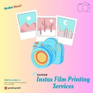 LEGIT Instax Film printing - 1 DAY PROCESS