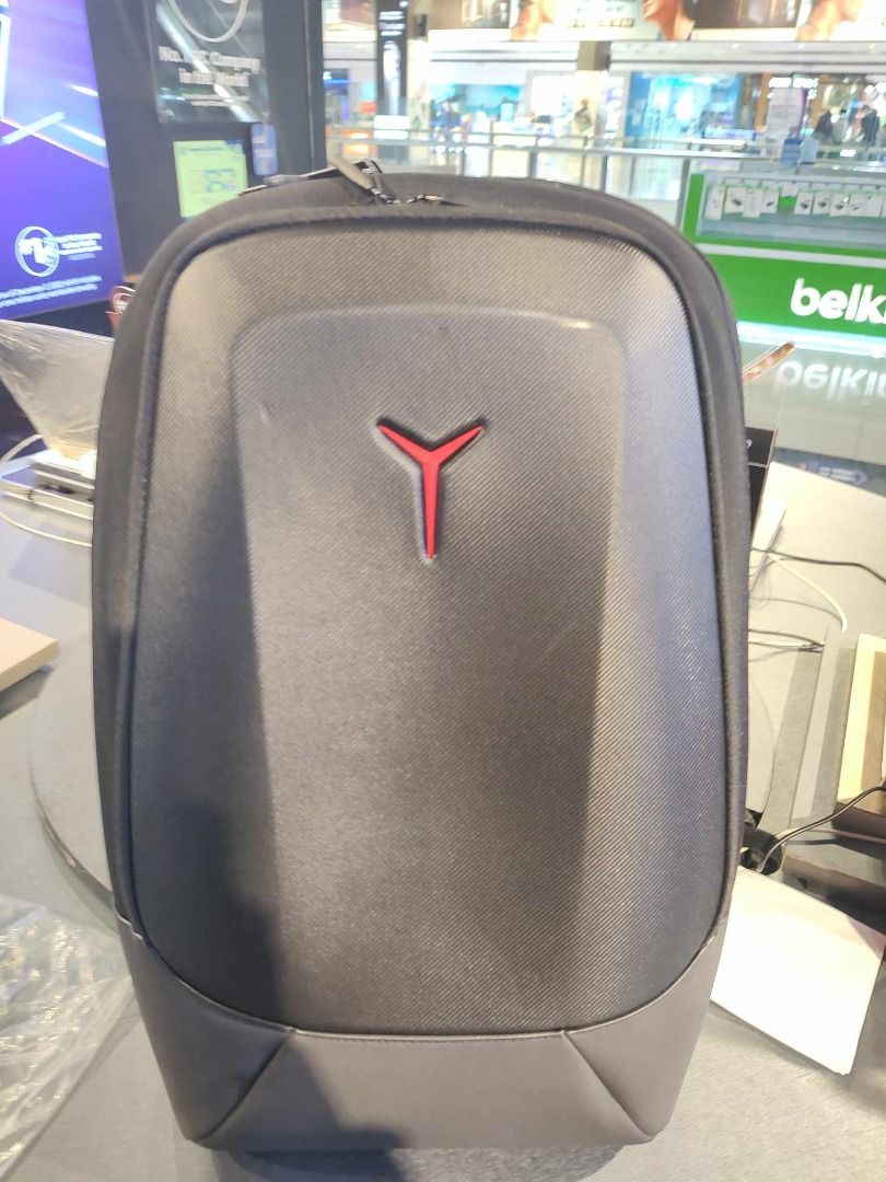 Lenovo Y Gaming Armored Backpack FREE LENOVO 530 WIRELESS MOUSE Computers Tech Parts Accessories Laptop Bags Sleeves on Carousell