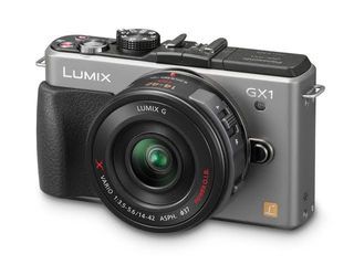 LF: silver Lumix GX1 + kit lens under 10k!