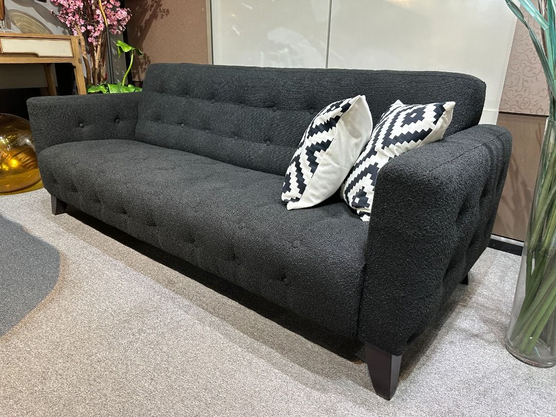 LORENZO CLEARANCE SOFA - 3 Seater Fabric Sofa (display set) (Category: Sofas) located in Singapore. Submitted by lorenzo.sg (Listing ID 1258258518, Image 2). Description: https://linktr.ee/lorenzosingapore ********************************** More information on https://linktr.ee/lorenzosingapore Follow Lorenzo Singapore for more promotion updates..