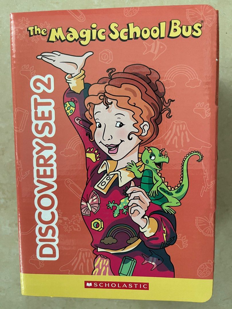 Magic School Bus Discovery Set 2 with 12 audio CDs, 興趣及遊戲, 書 