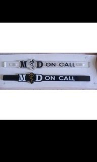 MD ON CALL Acrylic Car Emblem