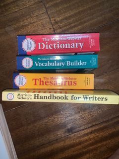 Merriam Webster Dictionary Bundle Books