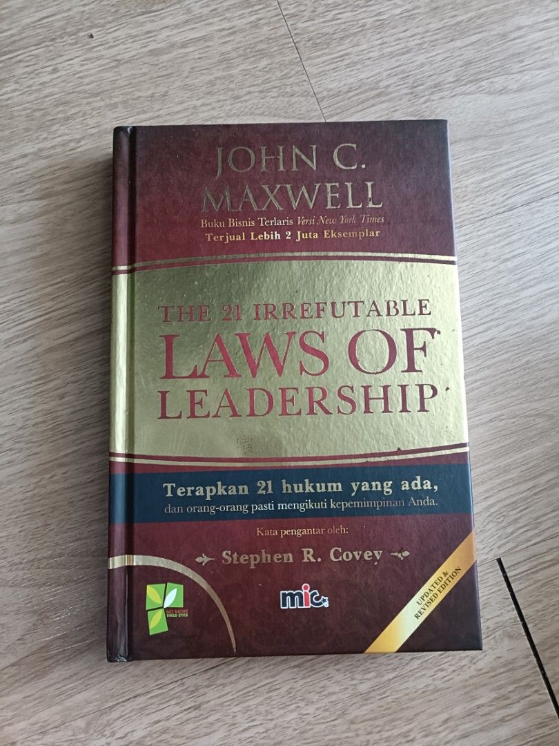 Review Buku: The 21 Irrefutable Laws of Leadership - Pengantar