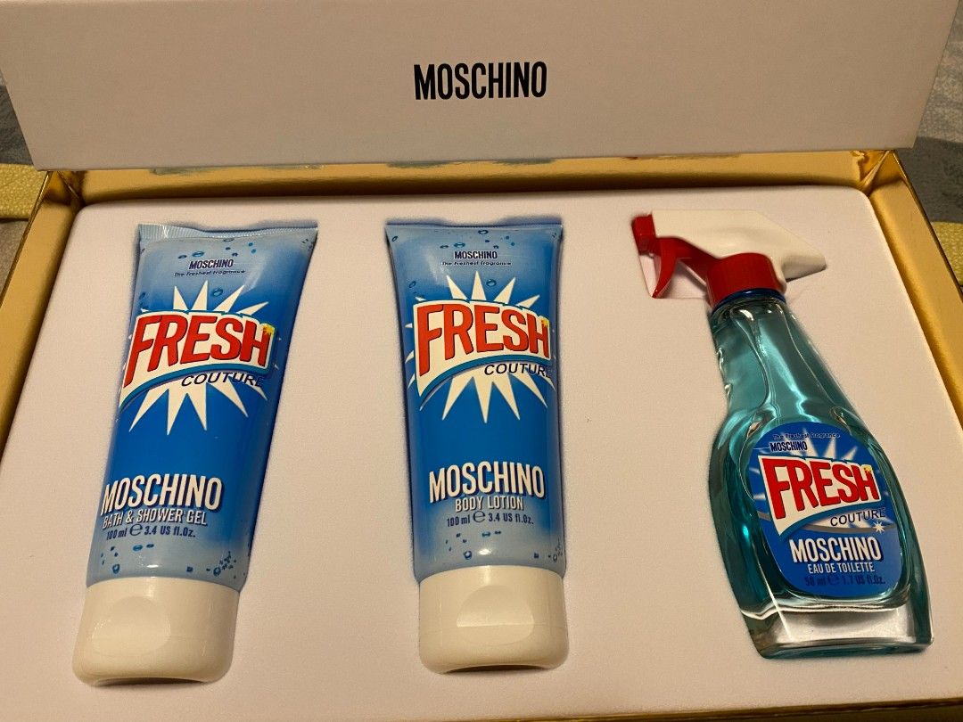 全新未使用MOSCHINO小清新淡香水禮盒