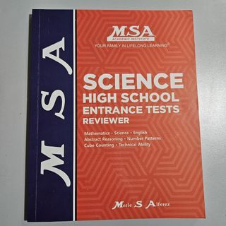 MSA SCIENCE HIGH SCHOOL