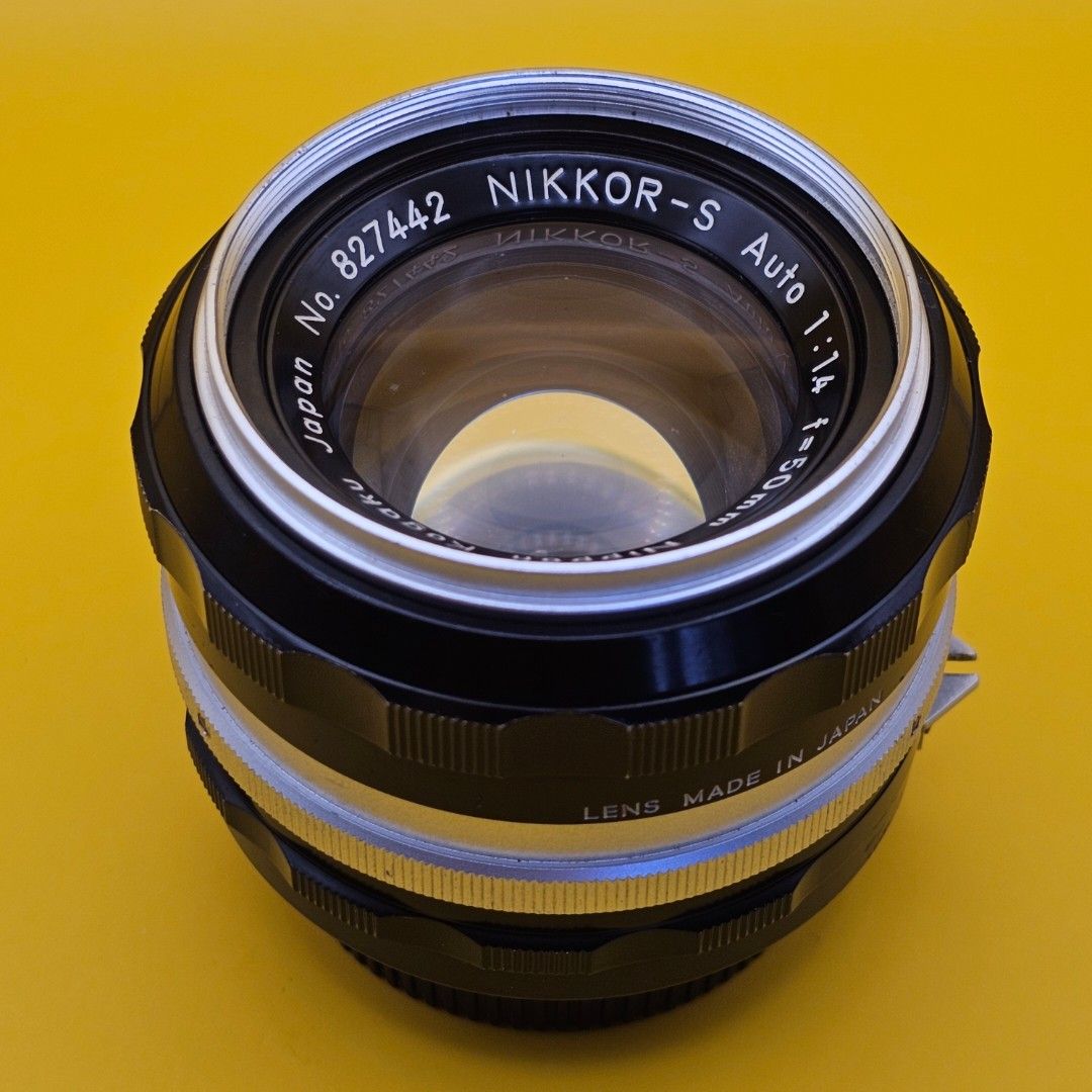 Exc+5 dans sa boîte] Objectif principal standard Nikon AF Nikkor 50 mm
