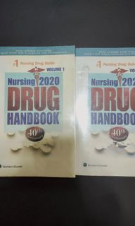 Nursing Drug Handbook 2020