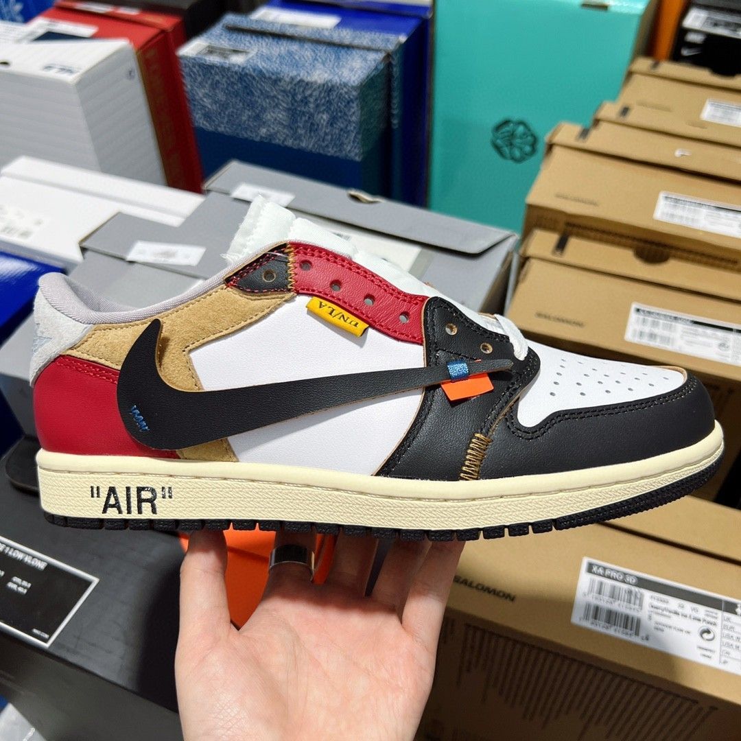 Off White x Nike Air Jordan 1 Low OG GOAT LOWS