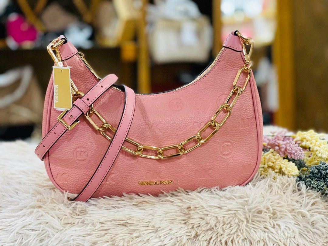 💯ORIGINAL MICHAEL KORS CORA PINK large EMBOSSED LOGO (Category: Luxury Bags & Wallets) located in Quezon City. Submitted by ashongsstore (Listing ID 1296490531, Image 1). Description: 🇵🇭ONHAND🇵🇭 ‼️Please look at our pictures as that is exactly what you are purchasing‼️ 10000% Original Not REPLICA, OEM, TOP GRADE QUALITY, AUTHENTIC QUALITY or Any other Terms to DENOTE FAKE! 😎 . Guaranteed ORIGINAL AND BRANDNEW or TRIPLE your MONEY BACK if pr