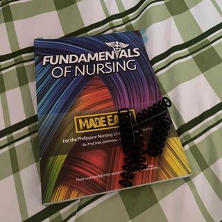 PNLE Review Material Fundamentals of Nursing Made Easy by Josie Udan