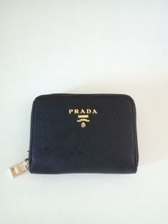 Prada black wallet