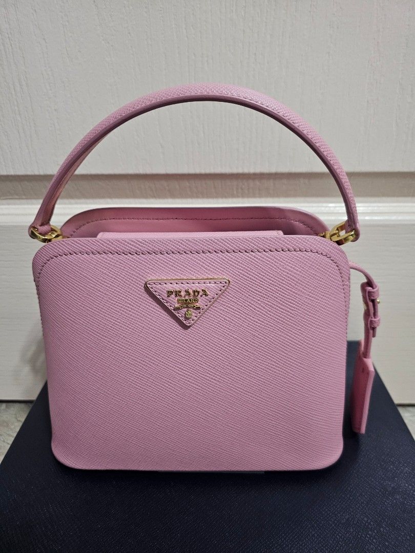 Prada matinée micro saffiano leather bag deals