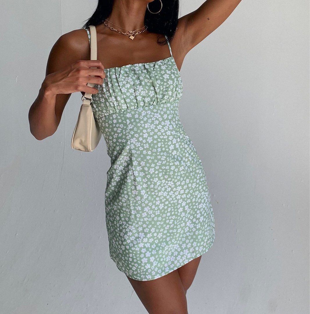 Princess Polly Tallie Green Floral Dress, Women's Fashion, Dresses & Sets, Dresses on Carousell Princess Polly Tallie Green Floral Dress, Women's Fashion, Dresses & Sets, Dresses on Carousell