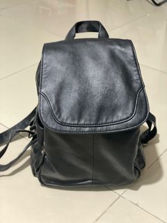 PURE LEATHER BAGPACK LARGE CAPACITY