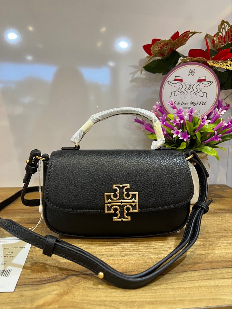 Ready Stock TB Britten Mini Top Handle Crossbody Bag Women s Fashion Bags Wallets Cross body Bags on Carousell