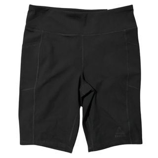 Reebok Bike Shorts Black Fitted Stretch