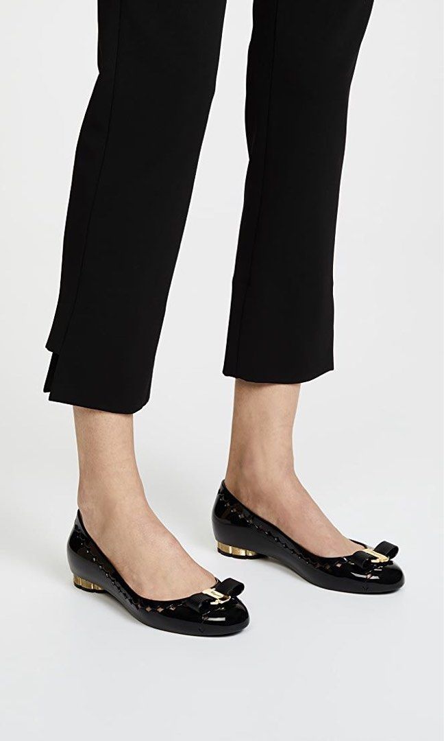 Salvatore Ferragamo vara bow jelly flats Luxury Sneakers Footwear on Carousell