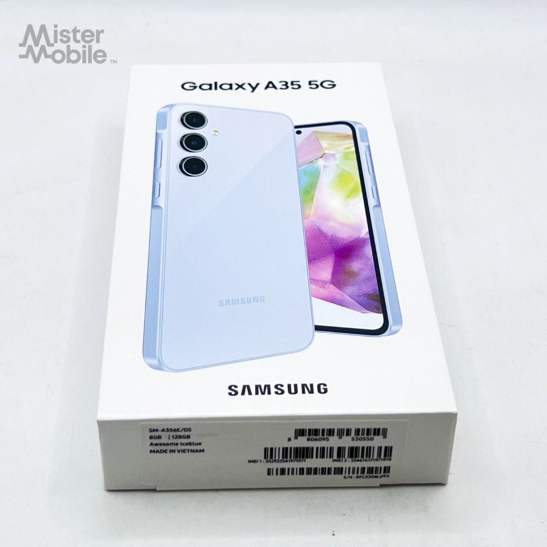 Galaxy A35 5G Ice Blue 128GB, Mobile Phones & Gadgets, Mobile