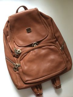 Secosana Leather Backpack Bag
