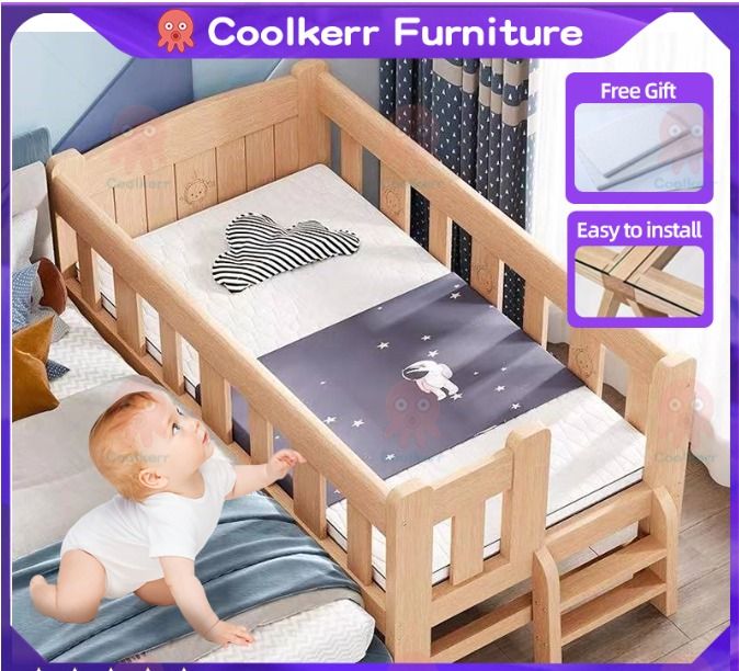 Baby bed attached to mattress 2025