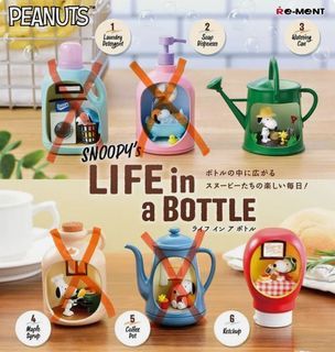snoopy life in a bottle onhand