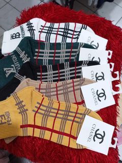 Socks cotton assorted color